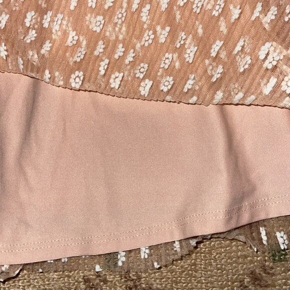 Marjorelle strapless floral lace NWOT  M - Picture 9 of 11